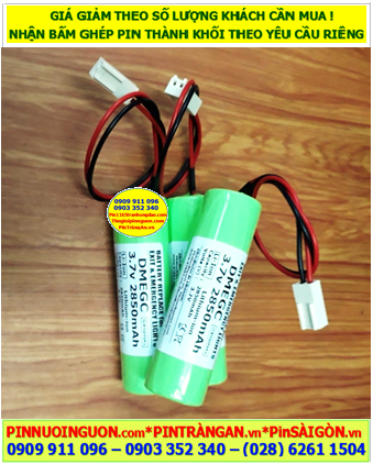Pin sạc INR18650-29E, Pin đèn Exit Lithium 3.7v DMEGC INR18650-29E, Pin đèn sự cố khẩn cấp Lithium 3.7v INR18650-29E